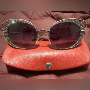 Sunglasses Jean Lafont Paris
Titanium lightweight purple Butterfly Shaped.